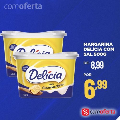 Margarina Delícia 500g