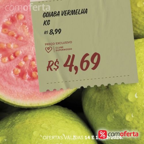 Goiaba Vermelha Kg