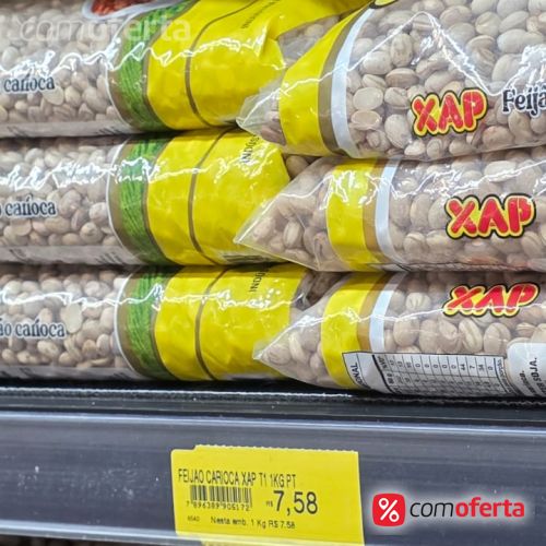 Feijão Carioca Xap 1kg