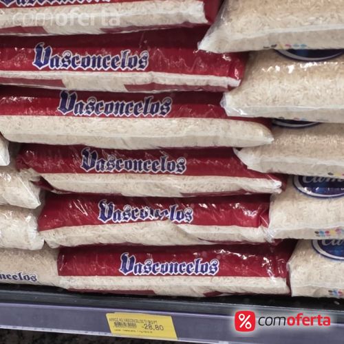 Arroz Branco Vasconcelos Tipo1 - 5Kg