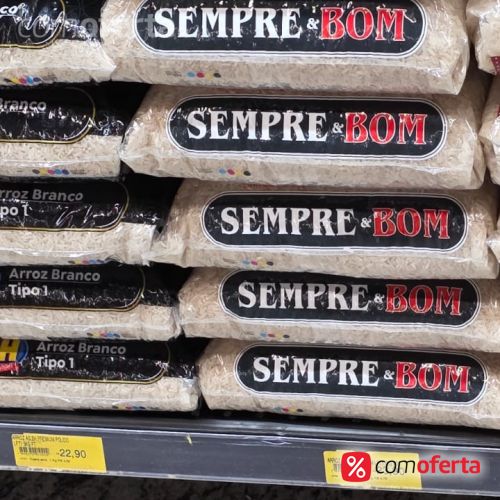 Arroz Branco Sempre Bom Tipo 1 -  5Kg