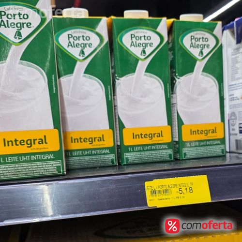 Leite Integral Porto Alegre 1 litro