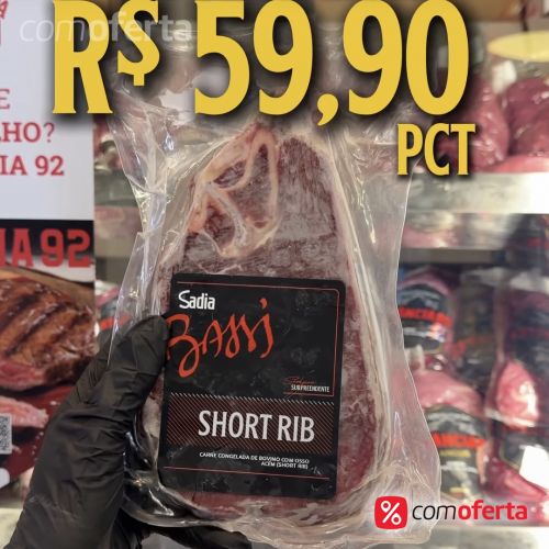 Short Ribs Bovino Angus CaraPreta - Pacote