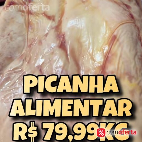 Picanha Bovina Alimentar Kg