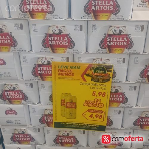 Cerveja Stella Artois 473ml - Latão