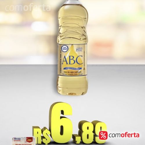 Óleo de Soja ABC 900ml