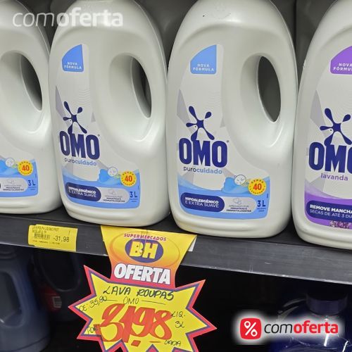 Sabão Líquido Omo Lavagem Perfeita 3L