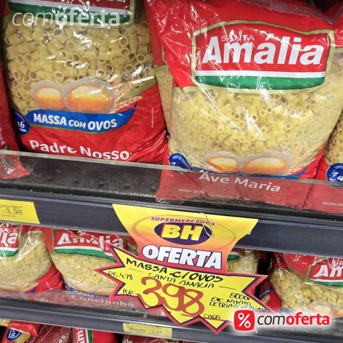 Massa Com Ovos Santa Amália 500g