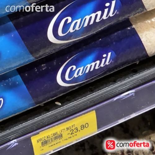 Arroz Branco Camil Tipo 1- 5kg