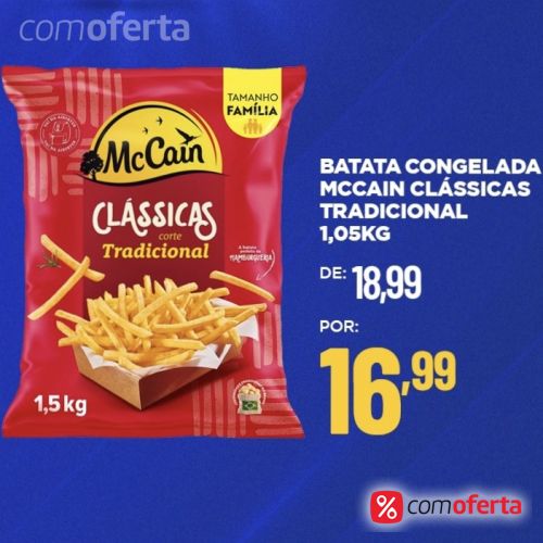 Batata Congelada Frita McCain 1.05kg