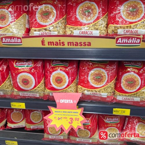 Massa Com Ovos Santa Amália 500g