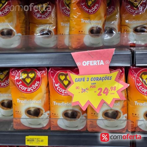 Café 3 Corações 500g