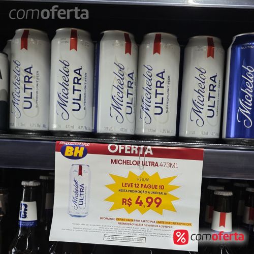 Cerveja Michelob Ultra - 473ml Latão