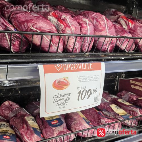 Filé Mignon Bovino Sem Cordão kg