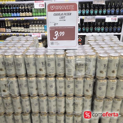 Cerveja Laut Pilsen 473ml - Latão