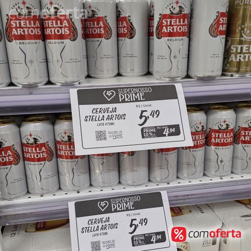 Cerveja Stella Artois 473ml - Latão