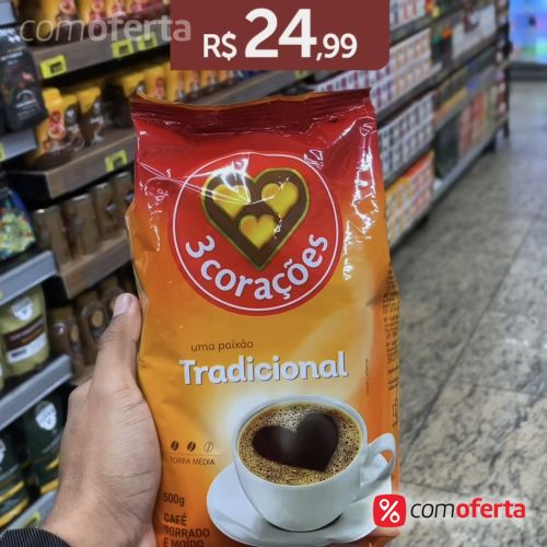 Café 3 Corações 500g