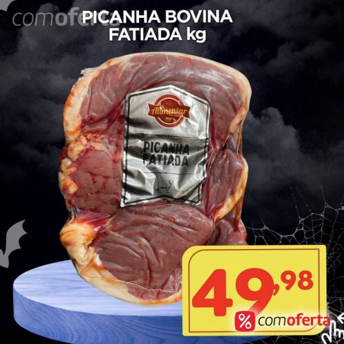 Picanha Bovina Fatiada - Kg
