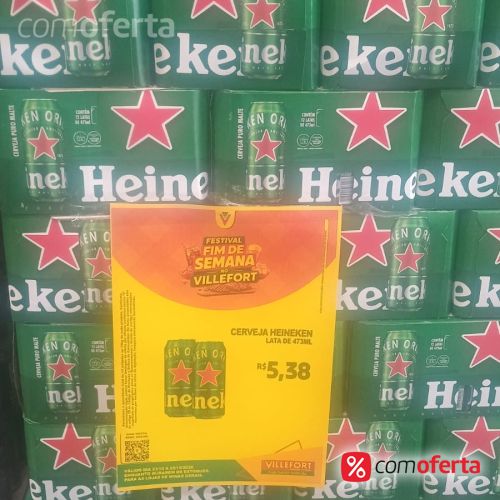 Cerveja Heineken 473ml - Latão