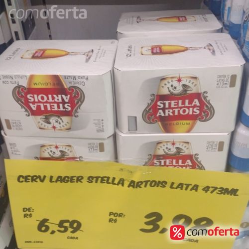 Cerveja Stella Artois 473ml - Latão