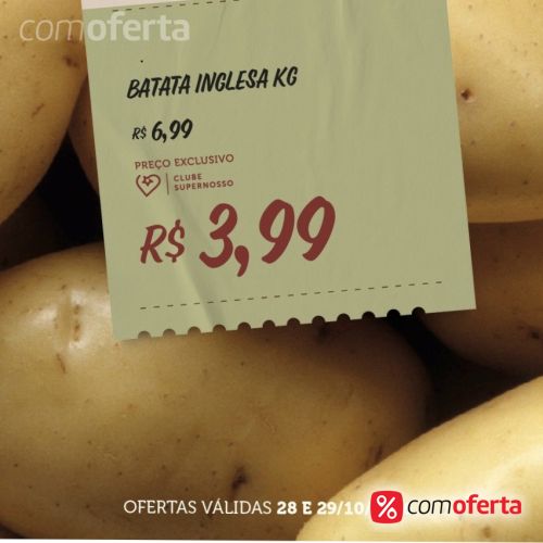 Batata Inglesa Kg