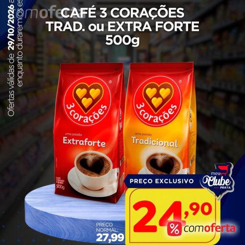 Café 3 Corações 500g