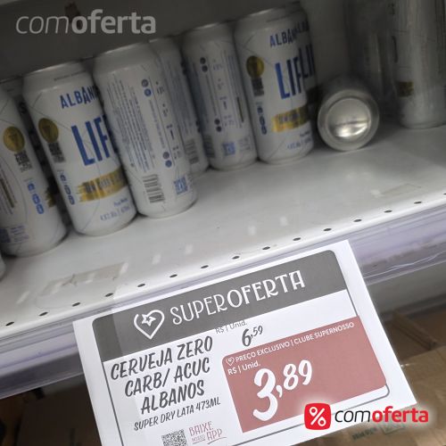Cerveja Albanos Life Lager - 473ml Latão