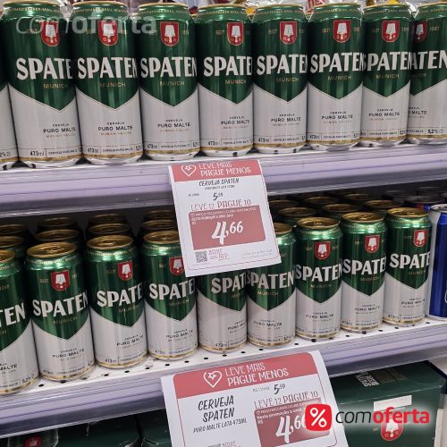 Cerveja Spaten Puro Malte Munich 473ml - Latão
