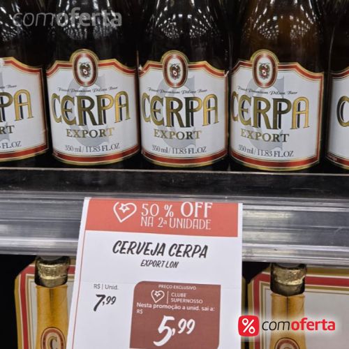 Cerveja Cerpa Long Neck 350ml