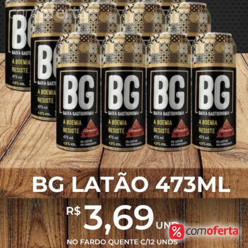 Cerveja Bruder Baixa Gastronomia 473ml - Latão